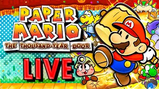 Rogueport my Beloved, I am Finally Back - Paper Mario TTYD Remake #live