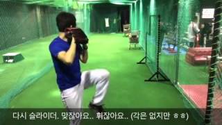 Breaking ball pitching practice - for Darvish's Slider