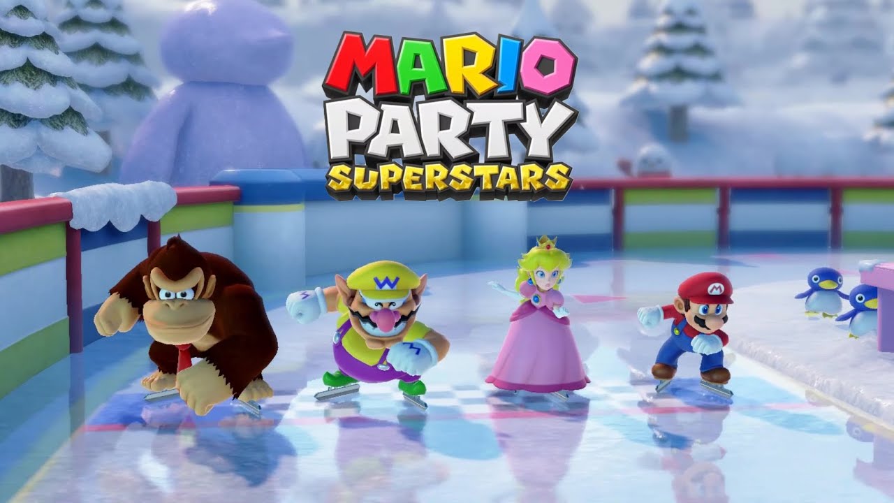 Mario Party Superstars Minigames - Mario vs Peach vs Wario vs Donkey Kong (Master CPU)