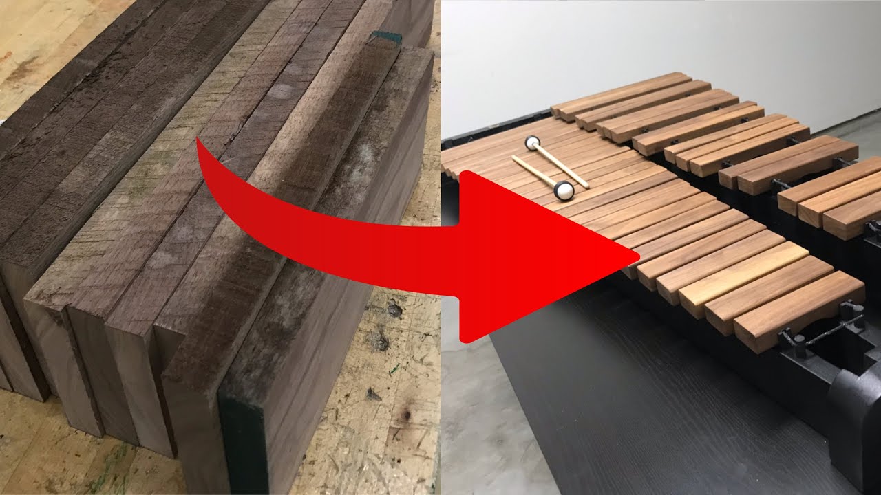 The Xylophone I Made From Scratch YouTube
