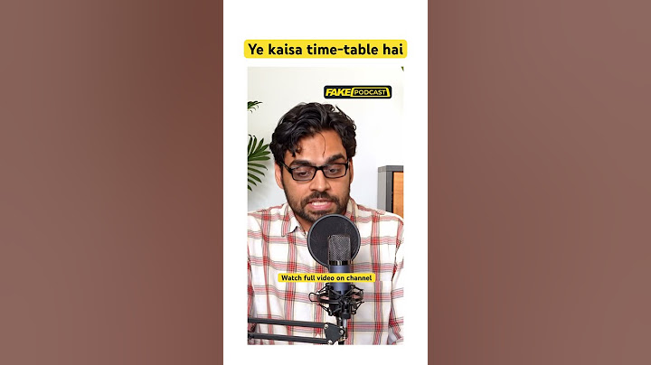 My time table leaked #comedy #upsc #fakepodcast