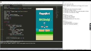 Finishing Flappy Bird using Pygame | Part 4