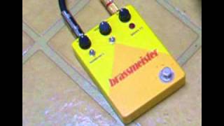 Demo of GGG Brassmaster Clone Bass Distortion Pedal