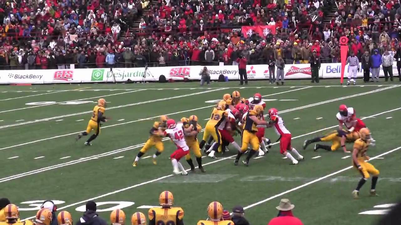 Vanier Cup 2009 - Queen's Gaels vs Calgary Dinos HD