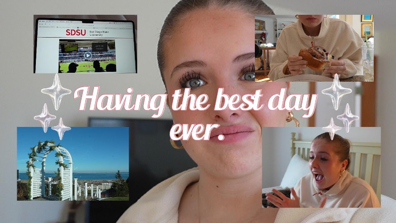 DIML☕️🌞//Getting into my dream school, coffee run, vlog