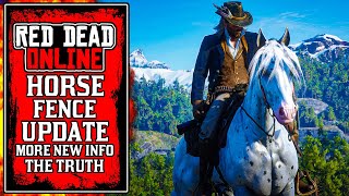 The TRUTH About Rockstar's Horse and Wagon Fence UPDATE in Red Dead Online (RDR2)