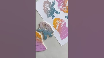 💖 #stevenuniverse #greguniverse #rosequartz #lesprints #printmaking #linocut #linoprinting