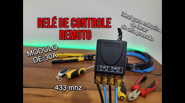 RELÉ DE CONTROLE REMOTO: Como Instalar e Usar | Automação Simples e Barata!