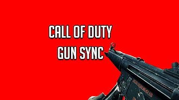 CALL OF DUTY WORLD WAR 2 GUN SYNC