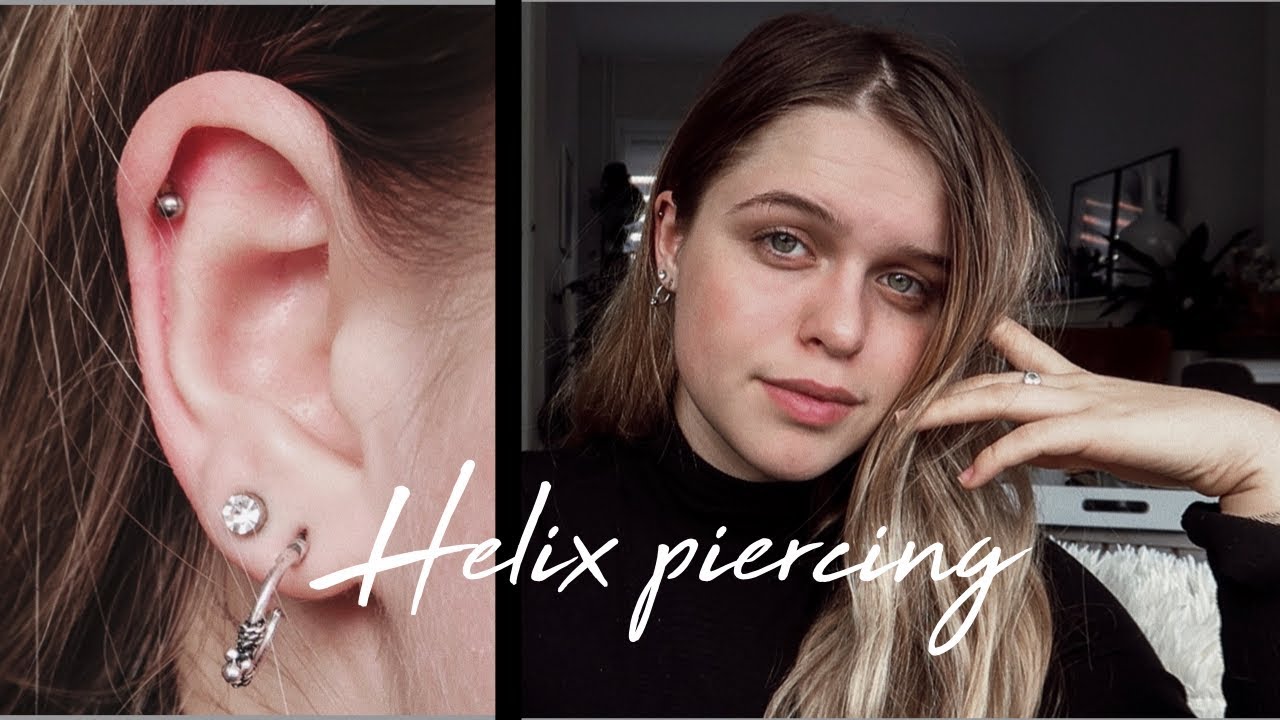 Ik Heb Een Helix Piercing ☆ Mijn Ervaring, Pijn + Verzorging - Youtube