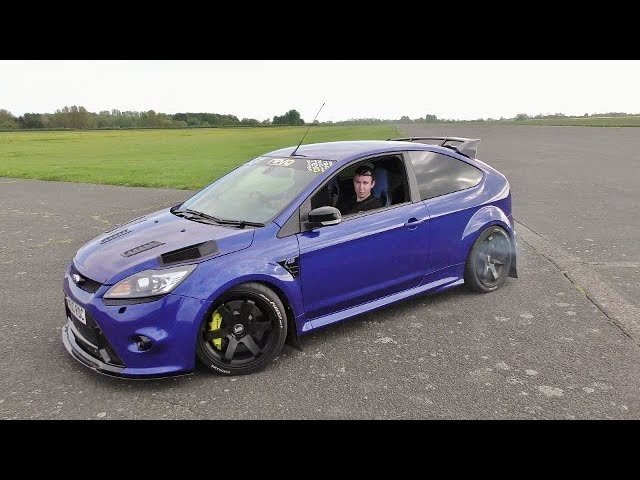Ford Focus Rs Mk2 2 5ltr Turbo 500 Bhp Raf Tibenham Airfield 18 Youtube