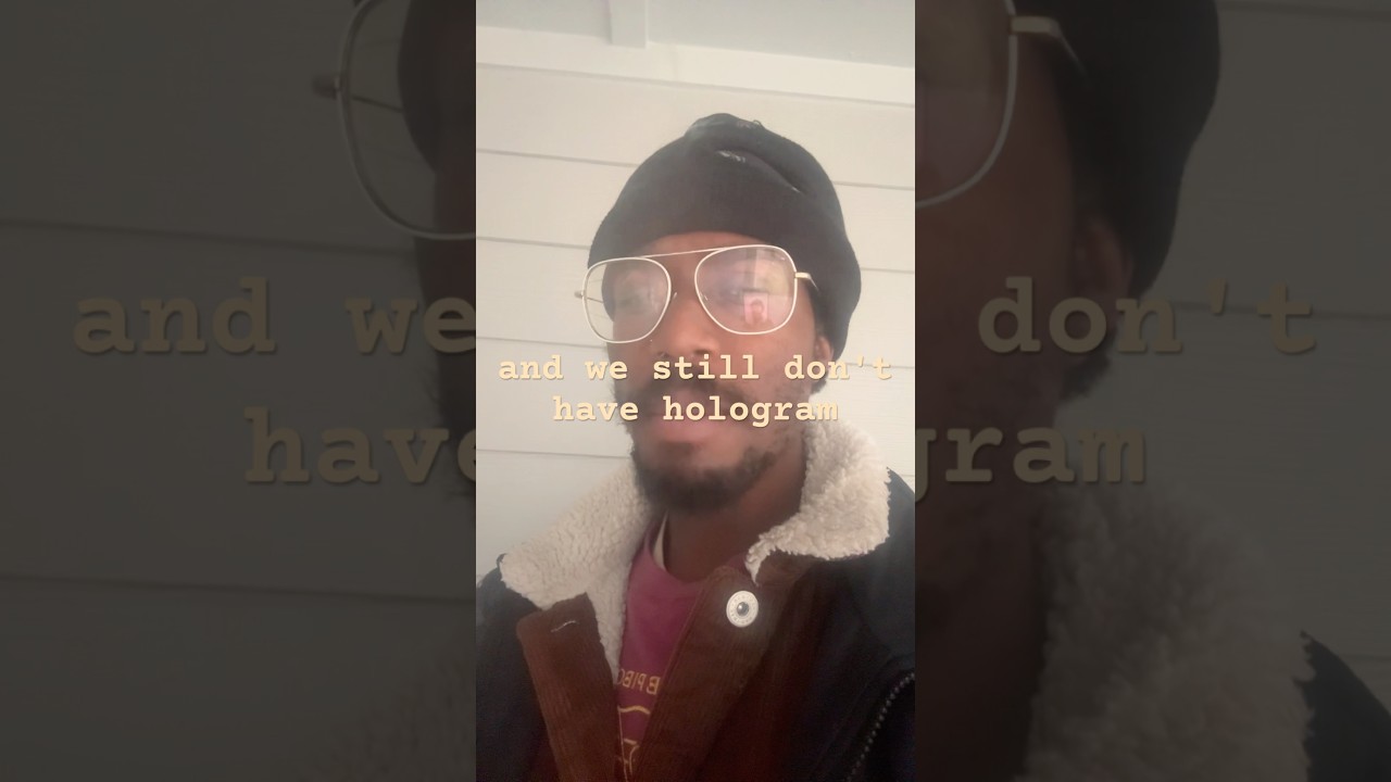 It’s 2026 and we still don’t have hologram messages or flying cars