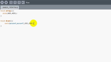 Programación con Processing: dimensiones variables de los objetos
