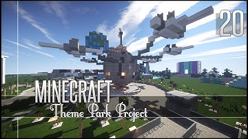 Minecraft: Lets Build - Theme Park - Part 20