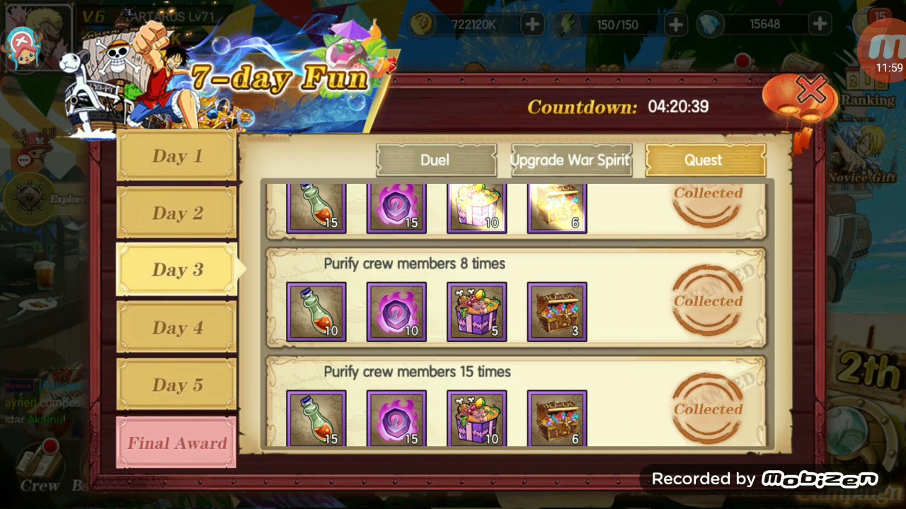 PIRATE ADVANCE OCEAN FANTASY : REVIEW LENGKAP QUEST 7DAYS FUN DAN WINTER FESTIVAL