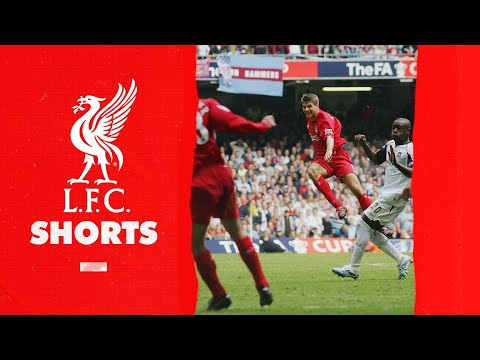 GREATEST EVER FA CUP FINAL GOAL! Gerrard 🚀 #shorts