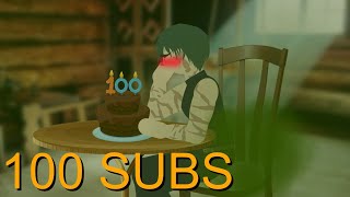 Maki Farts While Eating The 100 Subscribers Cake - Animation