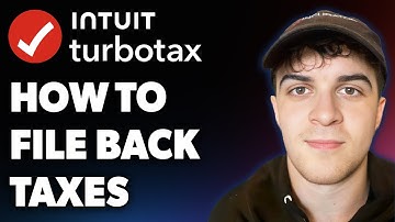How to File Back Taxes on Turbotax !! (Full 2025 Guide)