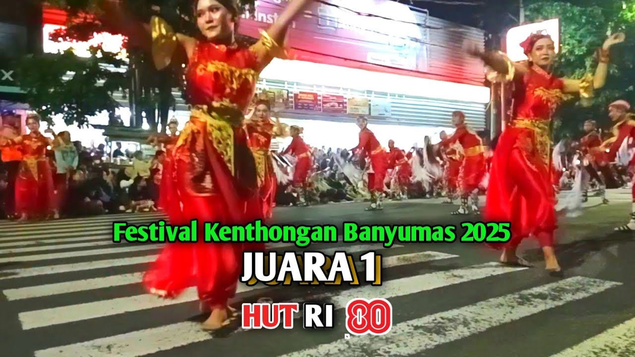 Juara 1 Festival Kenthongan Banyumas 2025