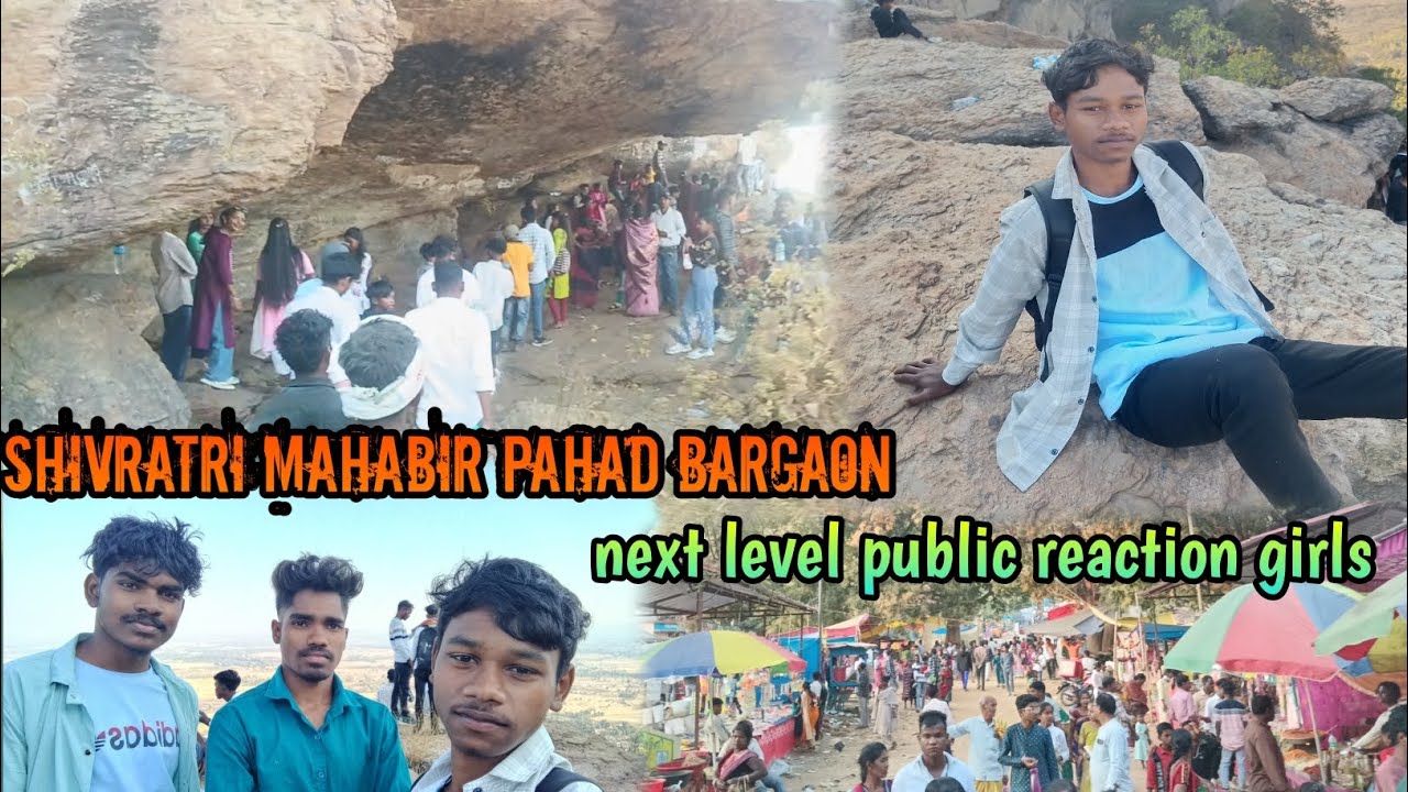 Shivratri Mahabir pahad bargaon😍 || next level public reaction girls 😱|| shivratri enjoy ⛰️||