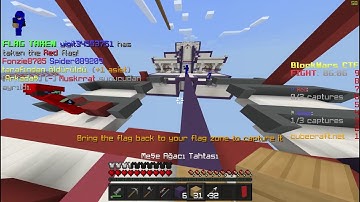 Minecraft Cubecraft BlockWars CTF solo queueing be like... BEST TEAMMATE EVER