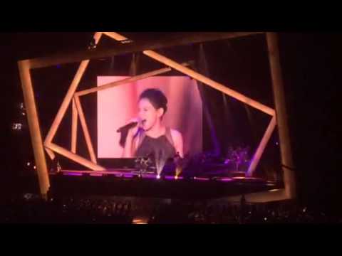 20150418 光良回憶𥚃的瘋狂演唱會 表演嘉宾李心潔 裙摆搖搖