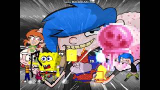 Mugen-Team Nickelodeon Vs Team Cartoon Network Rematch