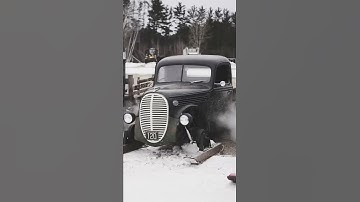 Antique track driven snow machines