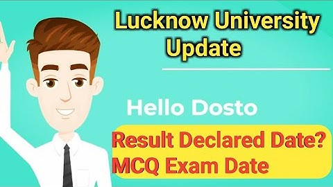 Lu ke Semester Exam ka Result kb ayega or Exam Kb Honge Dekhe | LU University