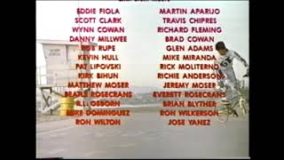 End Credits - Rad (1986) VHS Capture