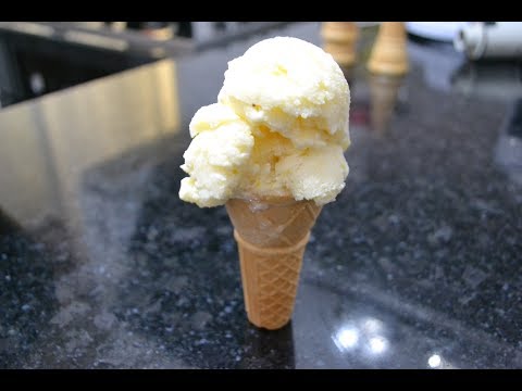 EV YAPIMI LİMONLU DONDURMA TARİFİ (Homemade Lemon Ice Cream)