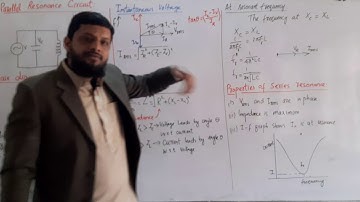 Parallel Resonance Circuit FSc. part 2 ch#16