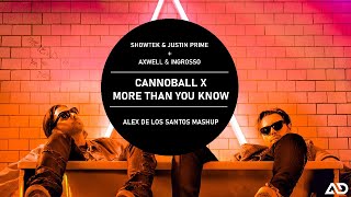 CANNOBALL X MORE THAN YOU KNOW (Alex De los Santos Mashup)