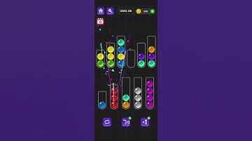 Ball Sort Master Level 130 #ballsortmaster #ballsortmastersolution #puzzlegame #gaming #games