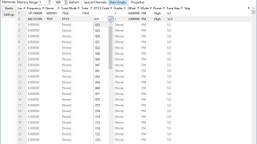 Entering New Memory Configuration Manually in CHIRP