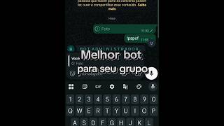 Grupos🔥 O MELHOR BOT PRA GRUPOS CHEGOU 🤖😳 #Shorts #BotWhatsApp #Admin #Diversão #Automatização