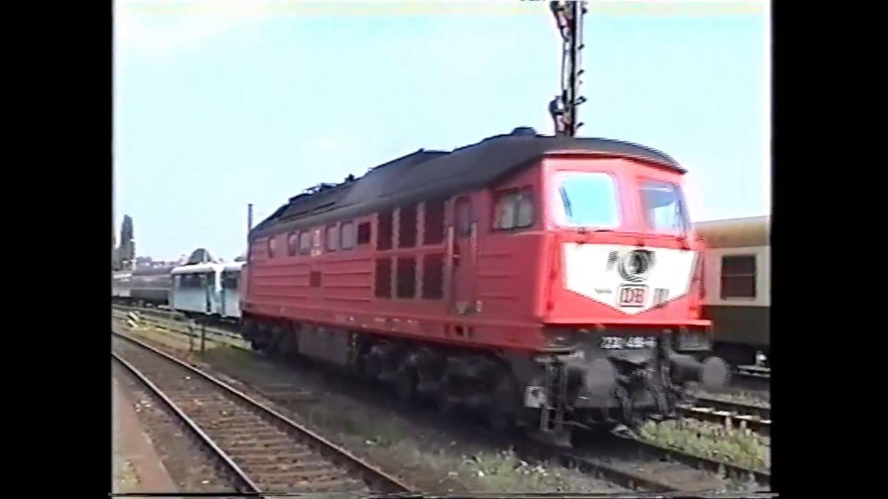 Der Bahnverkehr in Aschersleben 1998 [Projekt ,,Alte Zeiten