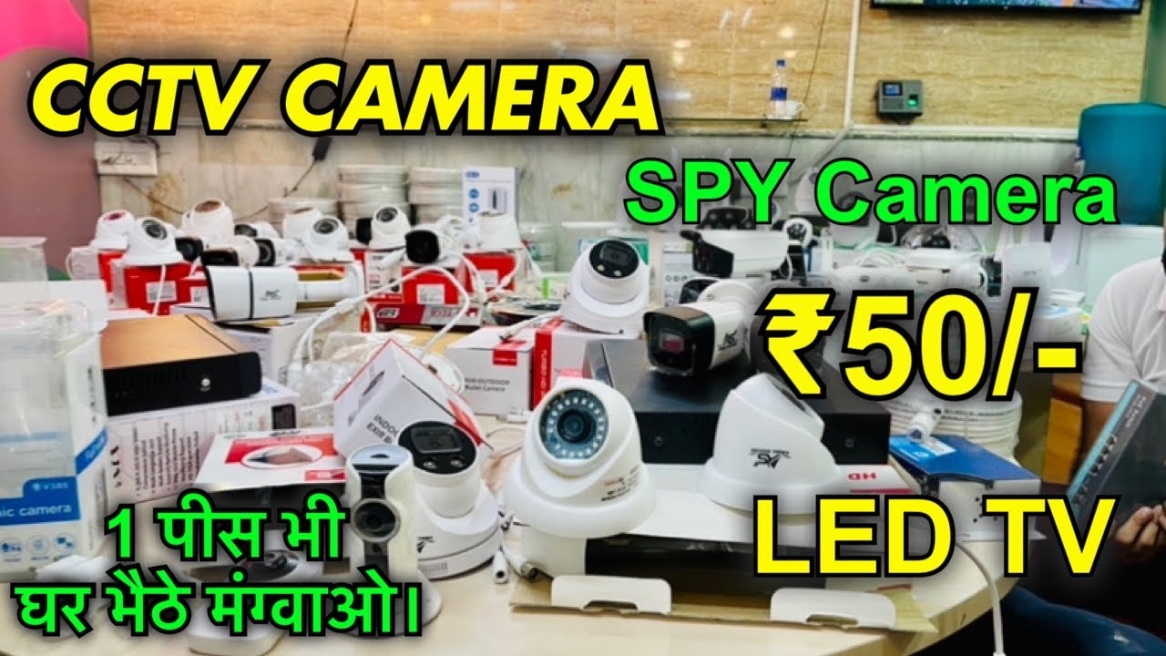 CHEAPEST CCTV CAMERASPY CAMERACAMERA WHOLESALE MARKET LED TV MARKET