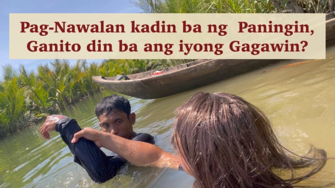 Pag nawalan ka din ba ng Paningin, Ganito din ba ang iyong Gagawin?