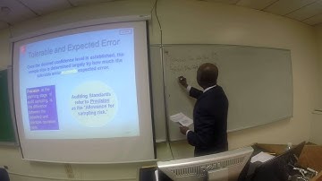 Video: Part 2 - Sampling: An Overview and Application to Tests of Controls