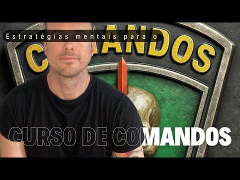 Estratégias mentais para o curso de comandos
