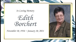Edith Borchert Graveside Service
