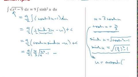 Edexcel Core Pure: Hyperbolic functions 2-4