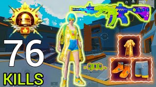 76 KILLS Wow!😈 NEW MODE BEST AGGRESSIVE RUSH GAMEPLAY 🔥SAMSUNG,A7,A8,J4,J5,J6,J7,J2,J3,XS,A3,A4,A5