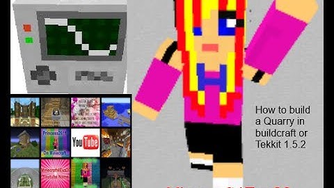 How to work a Quarry in Tekkit or Buildcraft for 1.5.1/1.5.2