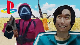 Squid Game but its a PS1 Game