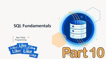 SQL Fundamentals - Part 10 - LIKE Operator