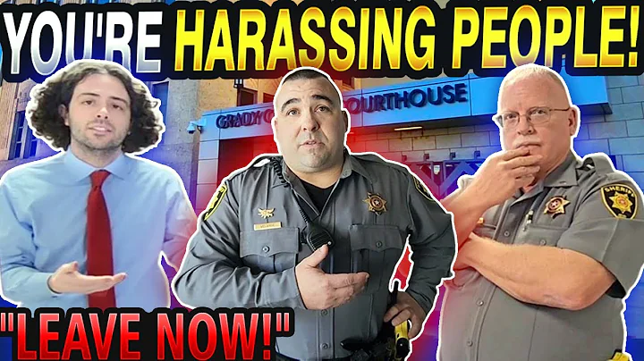 Tyrant Deputy Sheriff Tries To ARREST Journalist For “Disturbing The Peace” But Fails Miserably!