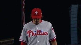 PHI@LAD: Eflin fans four, holds Dodgers to two runs