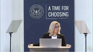 Liz Cheney's "A Time For Choosing" Speech at Reagan Library - June 29, 2022